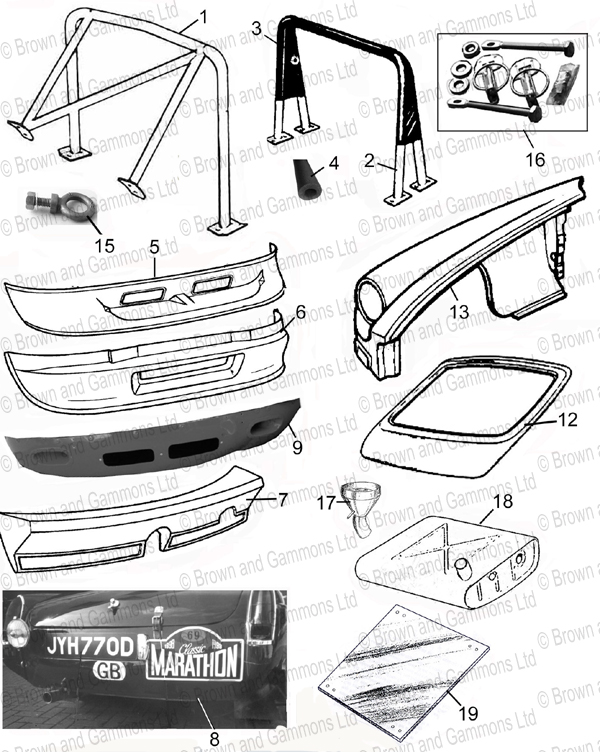 Image for Body Panels & Roll Cages