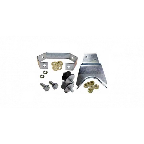 Image for MGB 74-81 Rear box fitting kit (Twin outlet rear box)