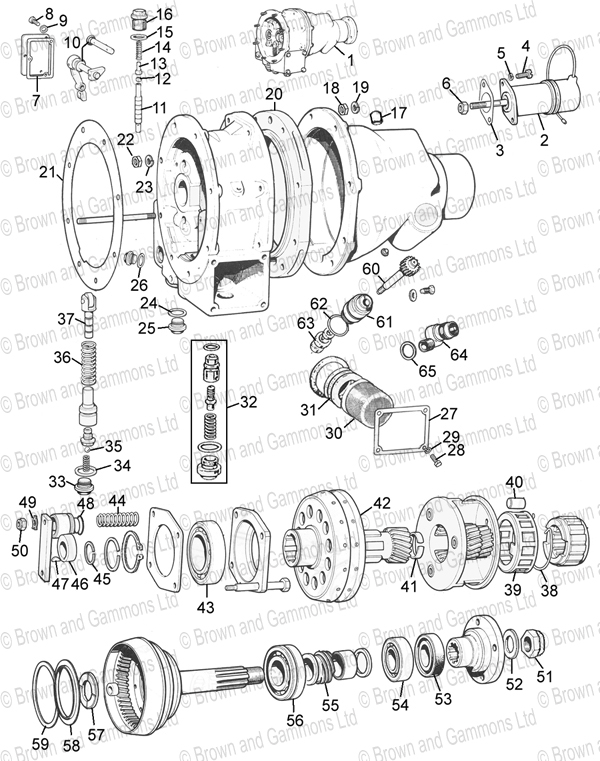 Overdrive 3 syncro gearbox