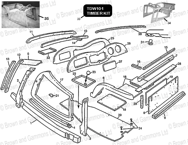TD Body timber TD Body timber