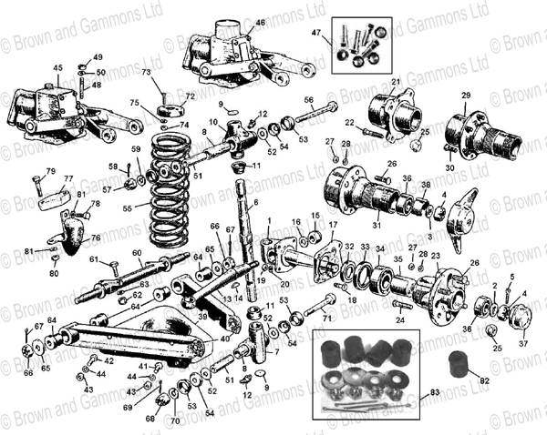 Front suspension Front suspension