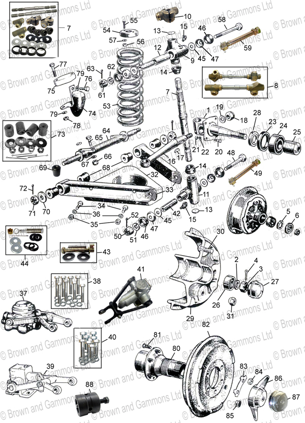Front suspension Front suspension