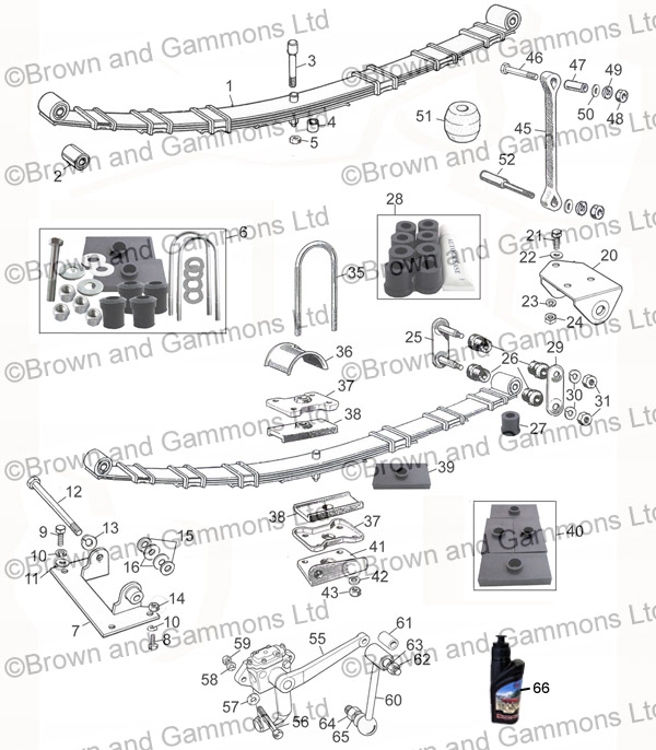 Mg Midget Rear Rear Suspension - Suspension & Steering - MIDGET - Classic MG - Select ...
