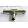 'T' PIECE FUEL LINE MGB