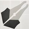 C Post trim panel Grey-black (pair)