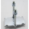 Top plate with studs rear spring TA-TB-TC