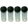 SET(4) BONNET BUFFERS+BRACKETS