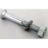 CHROME SCREW WINDSCREEN BRACKET TD-TF
