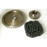 SPROCKET & CHAIN SET XPAG/XPEG