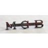 BOOT BADGE 'MGB'