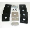 MGB CASTOR KIT POLYURETH MOUNTS         