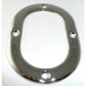 MGB Chrome gearlever surround  62-67(3 syc)