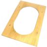 WOOD PANEL SPEAKER CONSOLE