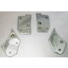 CHROME END SET GT DOOR CAPPINGS