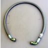 OIL COOLER PIPE BRAIDED S/STEEL MGB