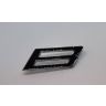 BADGE 'B' TAILGATE - ALL SILVER