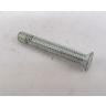 2BA 1 1/4 inch CSK head slot screw zinc finish