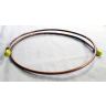 MGA Brake pipe (BSF) LH Rear Wire Wheel