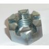 NUT SLOTTED 1/2 INCH BSF HEX ZINC