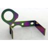 Fuel gauge fixing strap with bulb mount