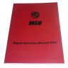 WORKSHOP MANUAL RUBBER BUMPER MGB