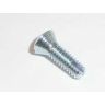 SCREW THROTTLE DISC TO SPINDLE
