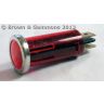 RED WARNING LAMP DASH MGB