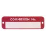 COMMISSION NO PLATE