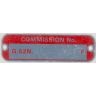 COMMISSION NO PLATE G52N-F