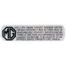 EXHAUST EMISSION MGB 69-74