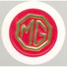 TAX DISC HOLDER 'MG' GOLD