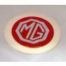 TAX DISC HOLDER 'MG' SILVER