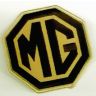 CLOTH BADGE BROWN MG