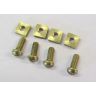BRASS SCREW & NUT Set of 4