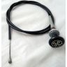 V8 CHOKE CABLE ROUND KNOB