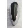 MGB Rear LH Chrome/rubber faced overrider