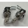DOOR LOCK PAIR FOR MGB MGC (MK11 push button handle)