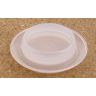 Plastic grommet 1  inch (clear)