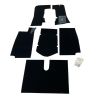 CARPET SET BLACK  LEATHER GAITER TA & TB