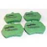 Midget front pad set  (EBC green)
