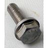 Screw flanged head M8 X 25mm Stainless steel
