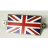 Union jack badge Enamel (Bolt on)
