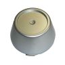 SILVER CENTRE CAP FOR ALLOY WHEEL