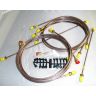 MGB 62-74 Brake pipe kit LHD (With servo)