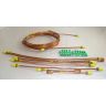 BRAKE PIPE KIT MGA1600 DE LUXE & TWIN CAM