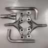 Tubular V8 huggy manifolds set (mild steel)