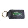 BLACK FOB WITH MIDGET IN GREEN
