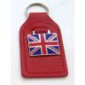 RED KEY FOB WITH UNION JACK