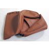 AUTUMN LEAF LEATHER HEADREST COVER - EARED