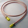 Brake pipe male-male UNF